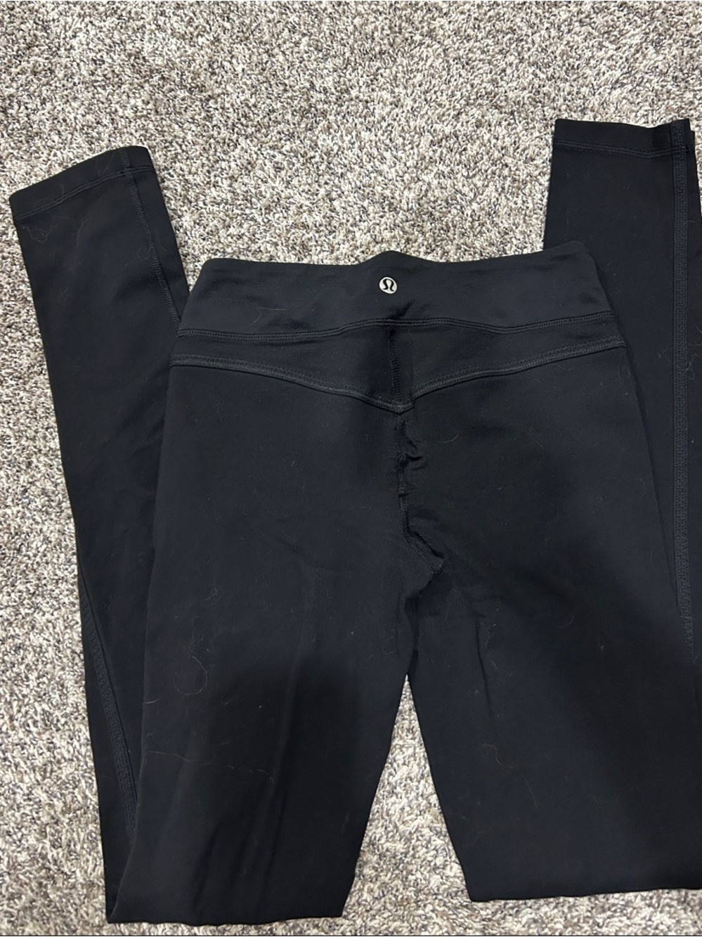 lululemon athletica Black Women's Leggings - High-Rise Athletic Fit